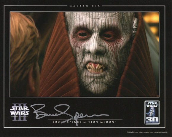 Bruce Spence Signed 8x10 - Star Wars Autograph