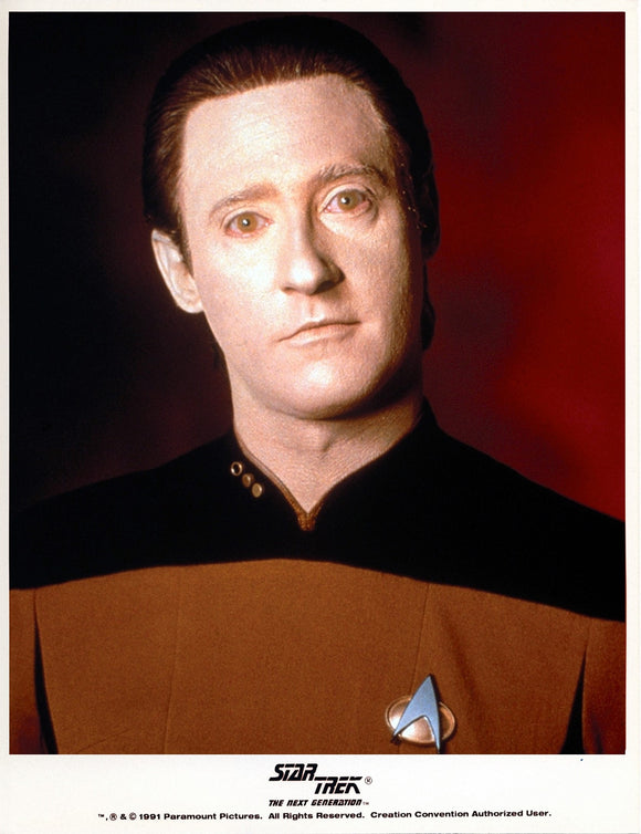 UNSIGNED 8x10 Photo - Star Trek: TNG - Brent Spiner as DATA #1