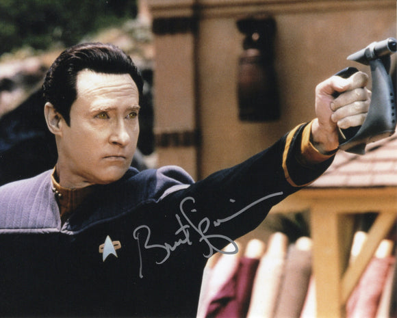 Brent Spiner Signed 8x10 - Star Trek Autograph #3
