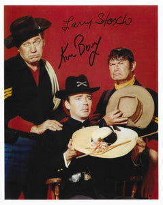 Larry Storch & Ken Berry Signed 8x10 - F-Troop