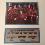 'Star Trek: TOS' Full CAST Signed 16.25x16.25 Framed Display - Shatner, Nimoy, Kelley, etc.