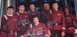 'Star Trek: TOS' Full CAST Signed 16.25x16.25 Framed Display - Shatner, Nimoy, Kelley, etc.