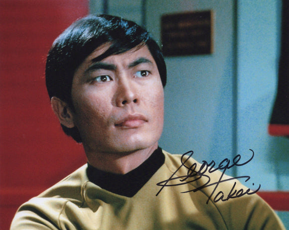 George Takei Signed 8x10 - Star Trek Autograph #1