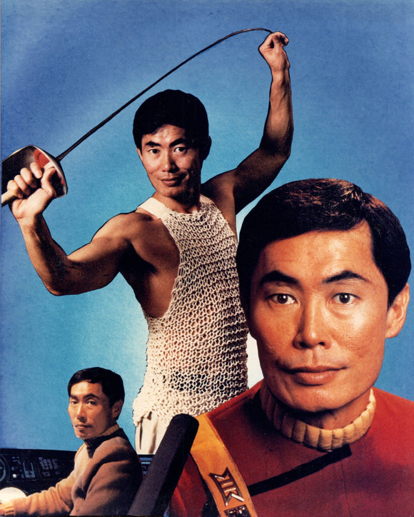 UNSIGNED 8x10 Photo - Star Trek - George Takei as Mr. SULU #1