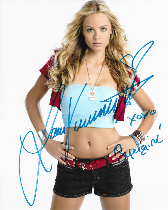Laura Vandervoort Signed 8x10 - Smallville Autograph