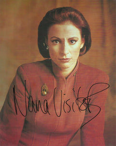 Nana Visitor Signed 8x10 - Star Trek Autograph #1