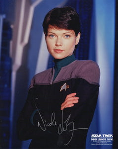 Nicole deBoer Signed 8x10 - Star Trek Autograph #3