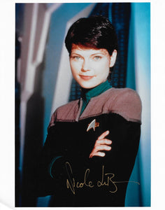 Nicole deBoer Signed 8x10 - Star Trek Autograph #1