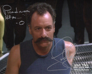 John de Lancie Signed 8x10 - Star Trek Autograph #2